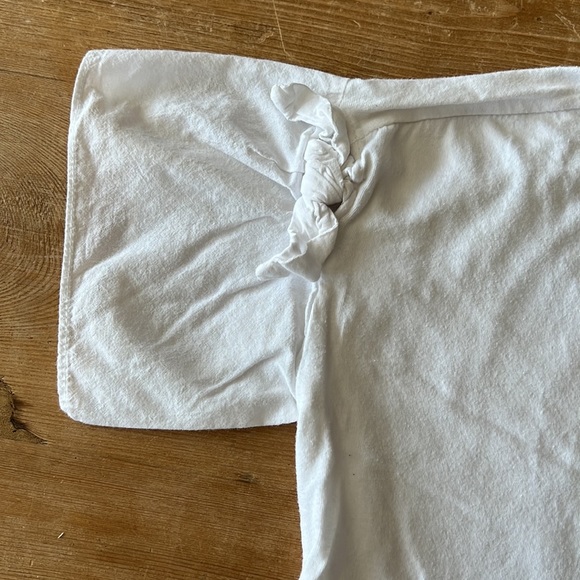 Zara top with bow sleeves size 10 - Picture 2 of 4